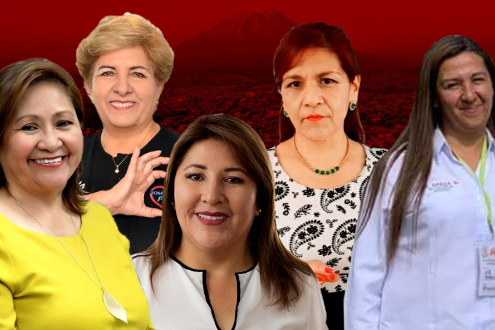 Arequipa -Elecciones 2022: las mujeres que aspiran el sillón regional y provincial de Arequipa