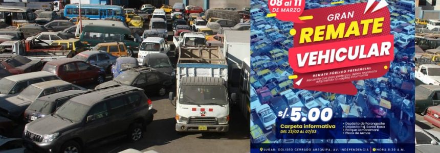 arequipa remate vehicular