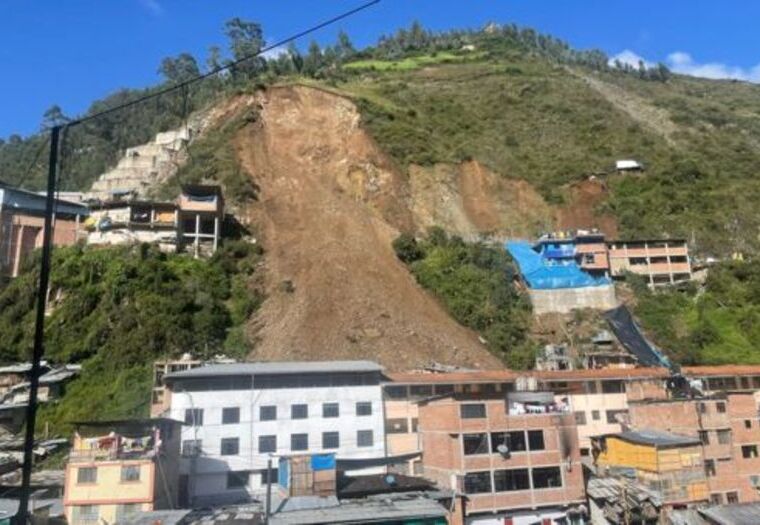 La Libertad: 60 viviendas sepultadas tras deslizamiento de un cerro