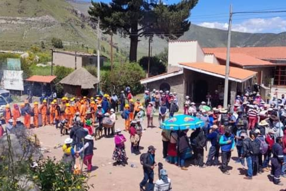 Arequipa: pobladores de Caylloma en paro indefinido por Majes Siguas II