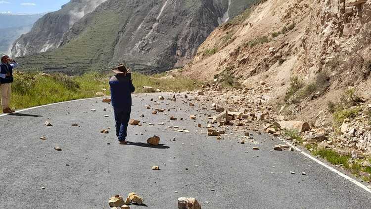 Arequipa: 286 familias se quedan sin hogar por sismos en Caylloma (GALERÍA)