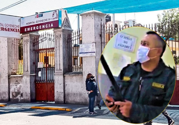Arequipa: se entrega policía que agredió a mujer trans en hospital Goyeneche (VIDEO)
