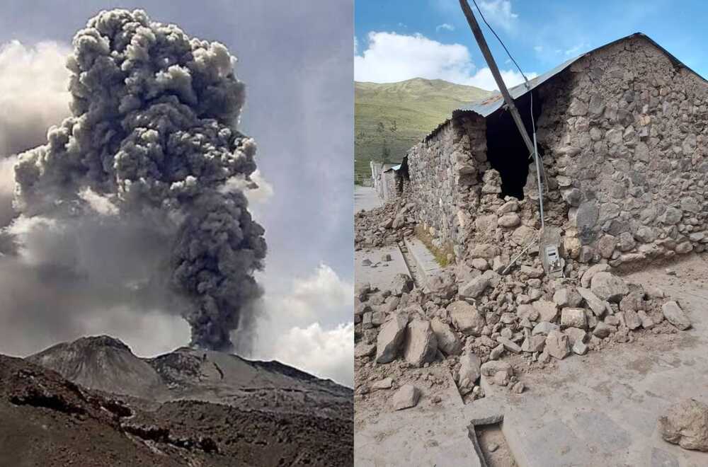 Arequipa: volcán Sabancaya activó falla de Pinchollo causando sismos continuos