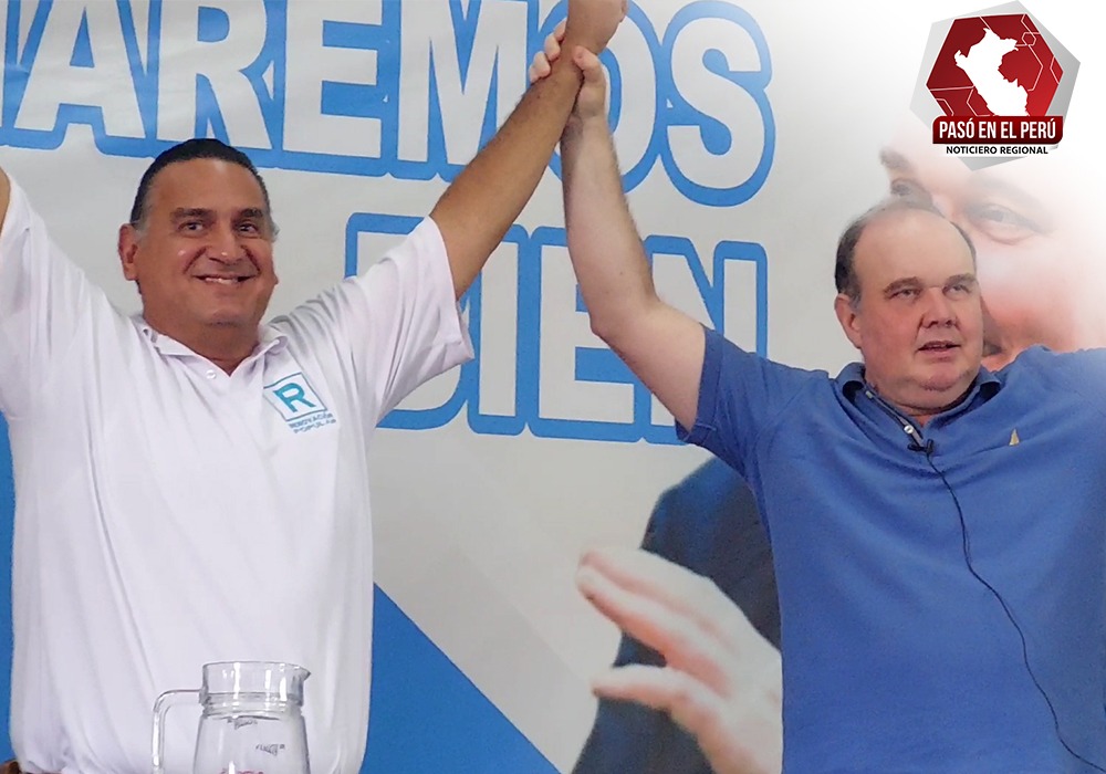 López Aliaga presenta a sus candidatos en Ica| Pasó en el Perú