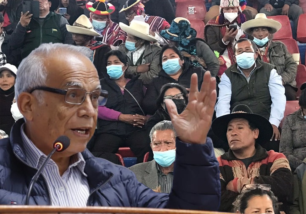Cusco: exigen cierre del Congreso a Aníbal Torres en plena sesión descentralizada (VIDEO)