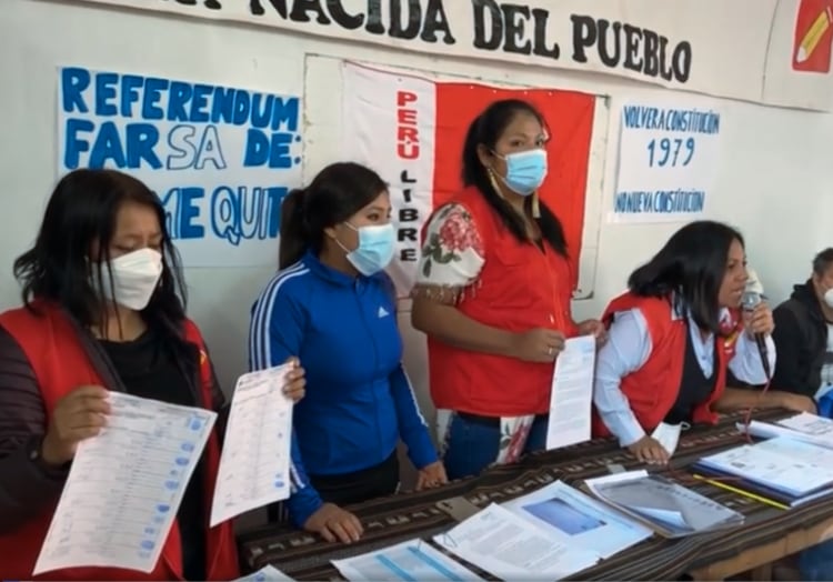 Arequipa: renuncia masiva a Perú Libre por denuncias de candidaturas a dedo para Elecciones 2022 (VIDEO)