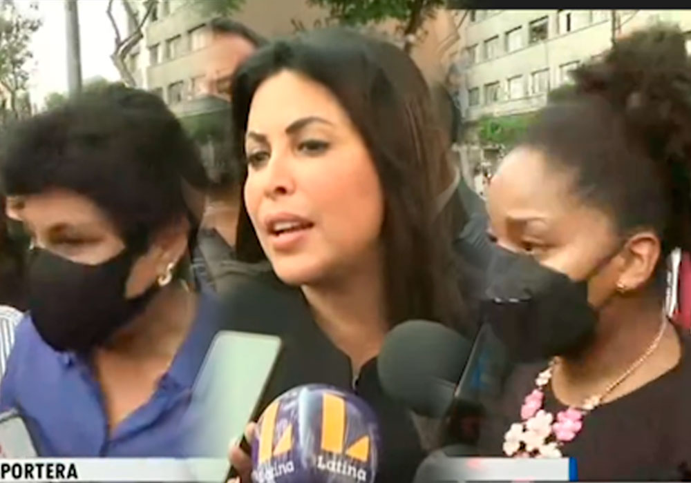Patricia Chirinos justificó violencia asegurando que la gente “está harta de Castillo” (VIDEO)
