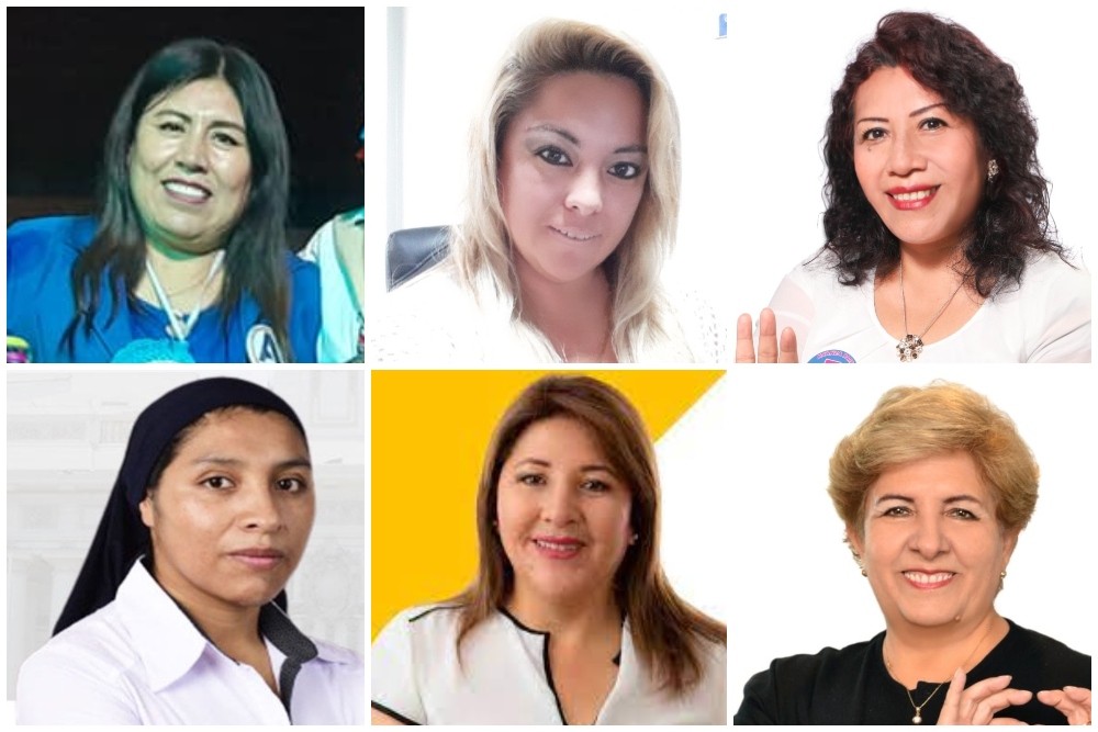 Seis mujeres precandidatas al gobierno regional en Arequipa