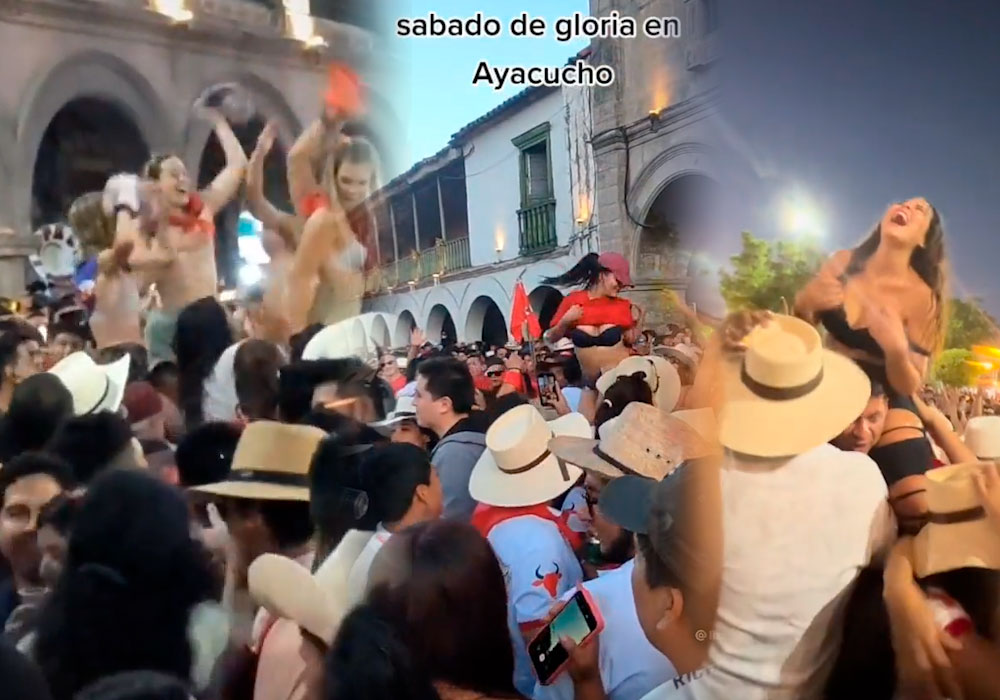 Semana Santa en Ayacucho: Excesos y descontrol (VIDEO)