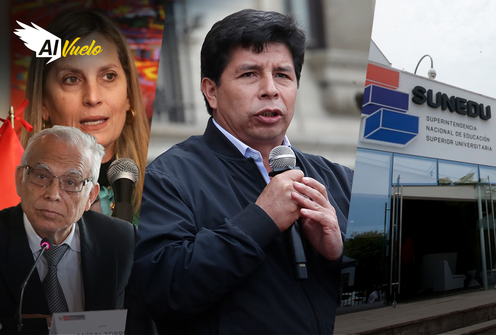 Pedro Castillo pretende eliminar inmunidad a altos funcionarios | Al Vuelo