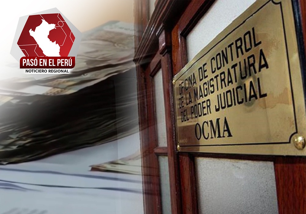 Ica: OCMA pide sancionar a dos servidores judiciales por cobro de coimas | Pasó en el Perú
