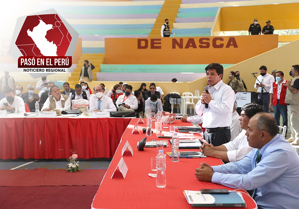 Consejo de Ministros Descentralizado en Nasca | Pasó en el Perú