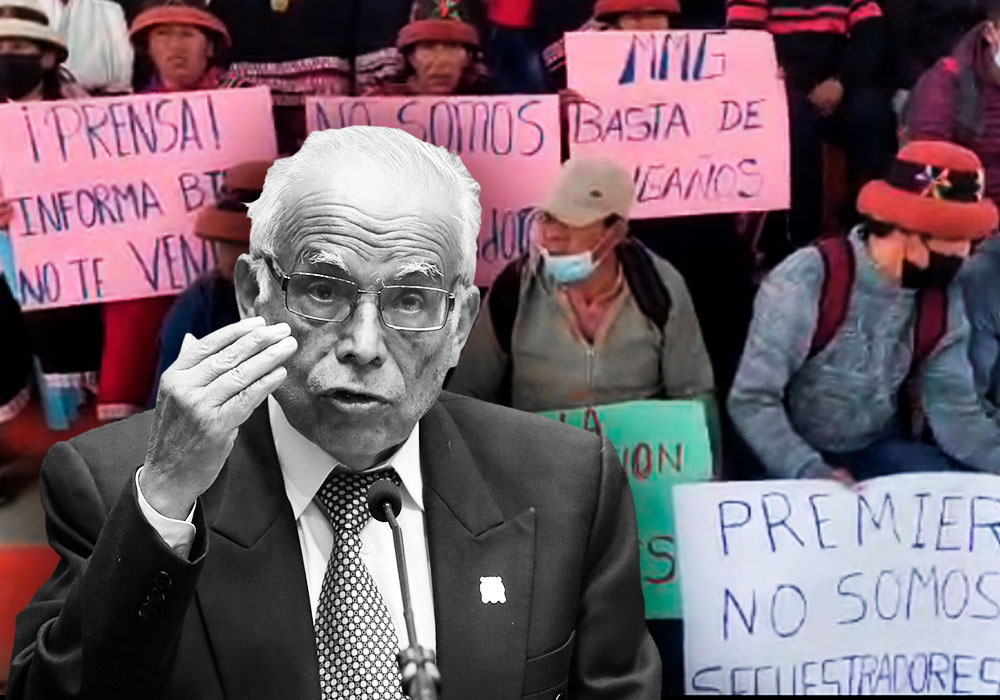 Las Bambas: Aníbal Torres enfurece a comuneros al retirarse de mesa de diálogo