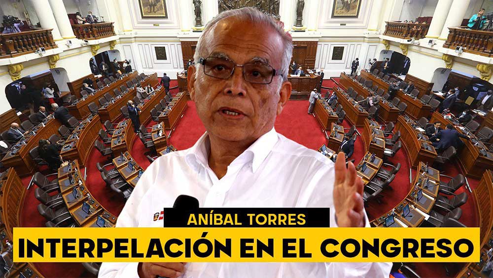 EN VIVO: Aníbal Torres es interpelado por el Congreso de la República