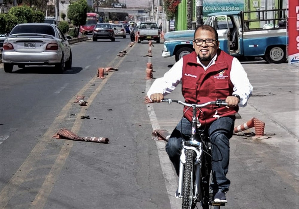 Ciclovías en Arequipa: otro fracaso en la gestión de Omar Candia