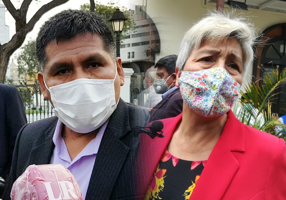 Arequipa: congresistas Agüero y Quito expulsados de marcha por Día del Trabajo