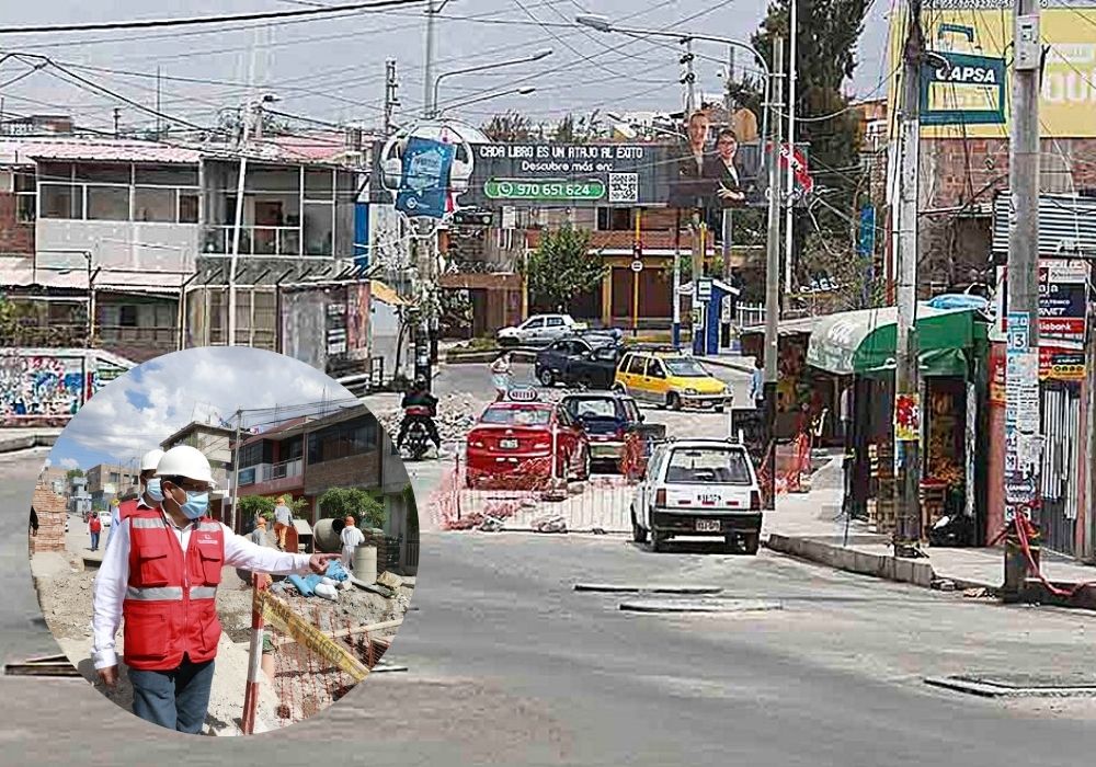 Arequipa: Contraloría advierte 6 situaciones adversas en obra de avenida Progreso