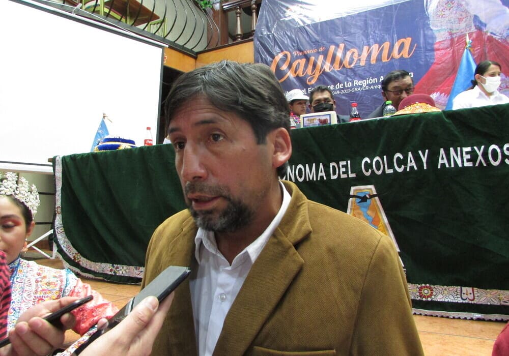Alcalde de Caylloma advierte protestas de la población si el GRA firma Adenda 13