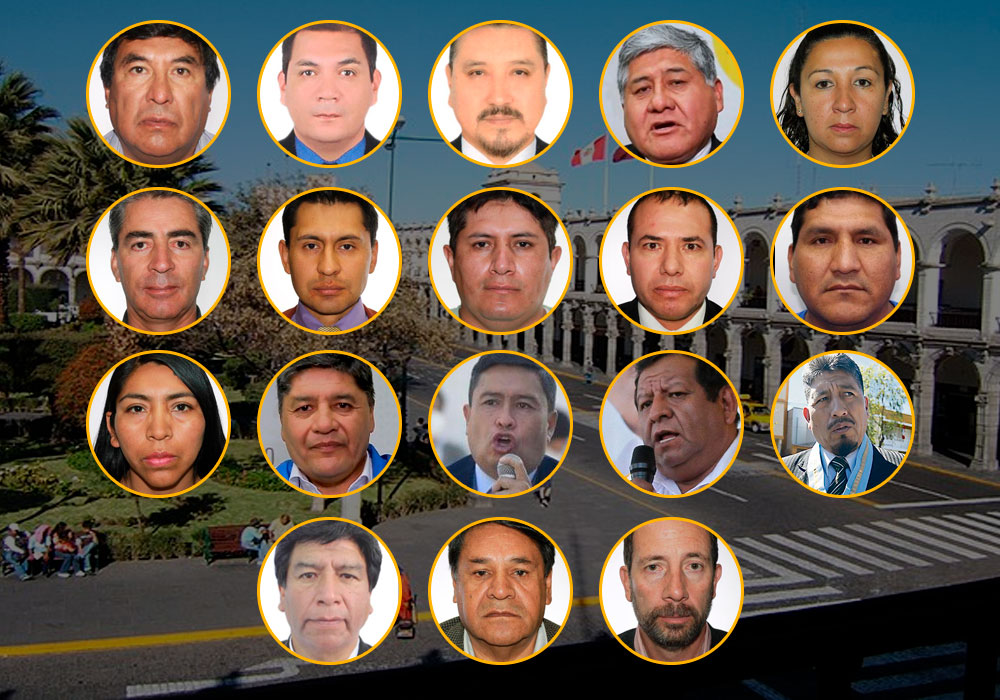 Elecciones 2022: estos son los 18 candidatos inscritos para la alcaldía de Arequipa