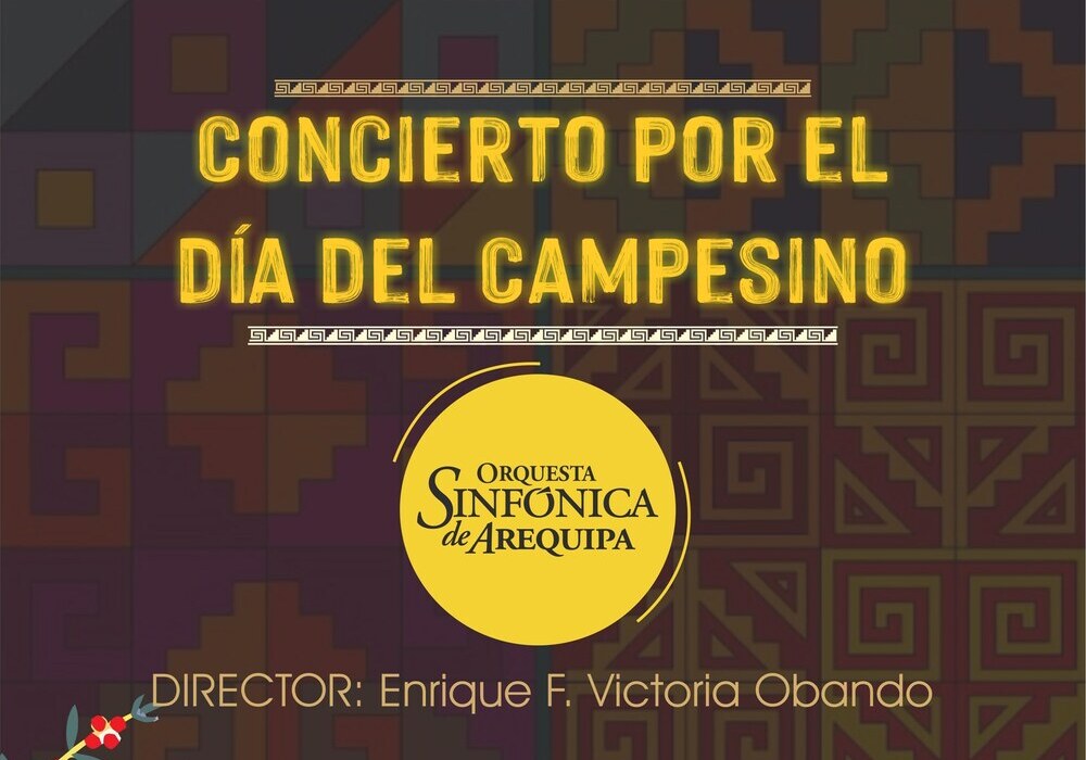 Orquesta Sinfónica de Arequipa brindará concierto por el Día del Campesino