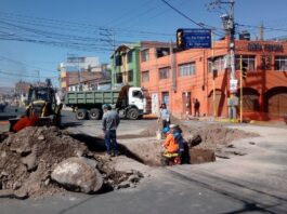 Arequipa obra avenida progreso