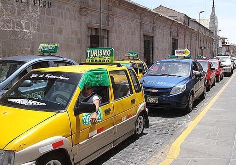 arequipa taxis paralización
