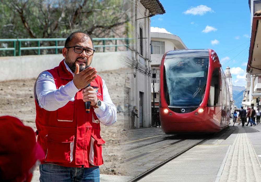 Arequipa: alcalde Candia asegura que obra de tranvía continuará tras su gestión
