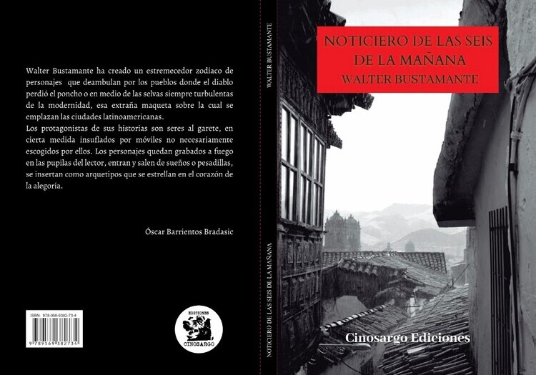 Walter Bustamante presenta su libro 'Noticiero de las seis de la mañana' este viernes 10 en Arequipa