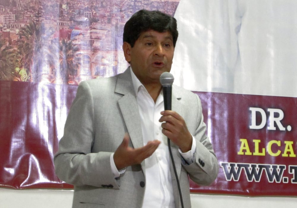 Elecciones 2022: presentan tacha contra la candidatura de Rohel Sánchez al Gobierno Regional de Arequipa