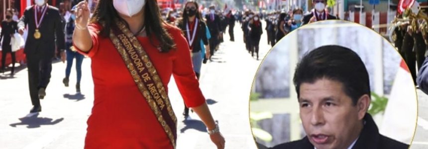 Gobernadora de Arequipa Pedro Castillo