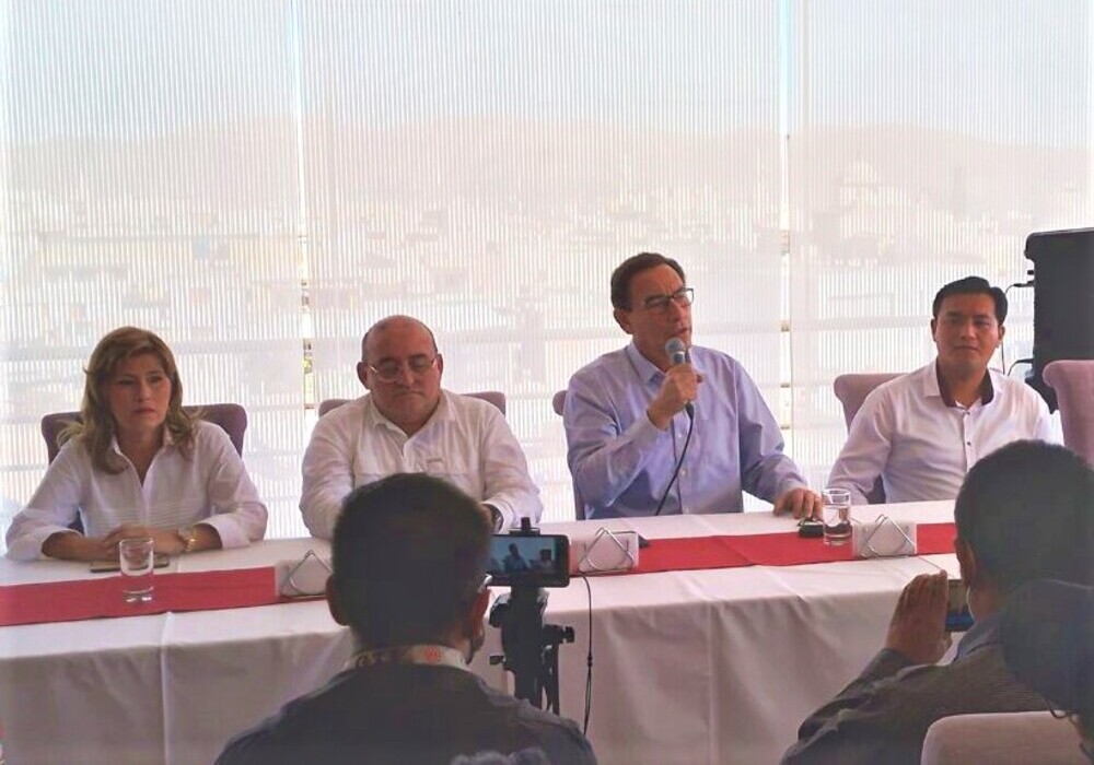 Martín Vizcarra desde Arequipa: “Solución es adelanto de elecciones generales para 2023” (VIDEO)