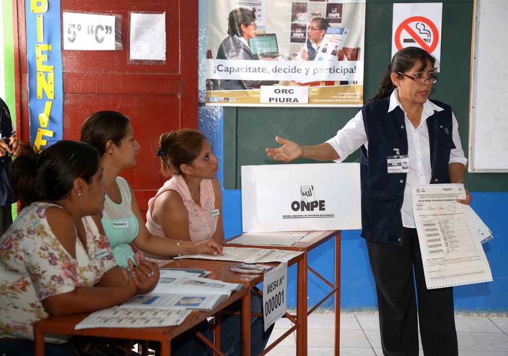 Arequipa: ofrecen trabajo para capacitar miembros de mesa y votantes en Elecciones 2022