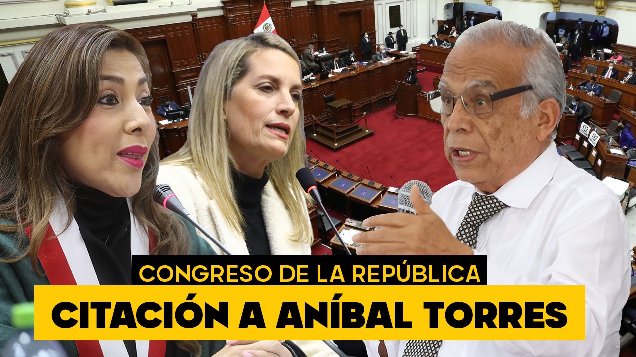EN VIVO: Aníbal Torres comparece ante el Congreso por declaraciones recientes
