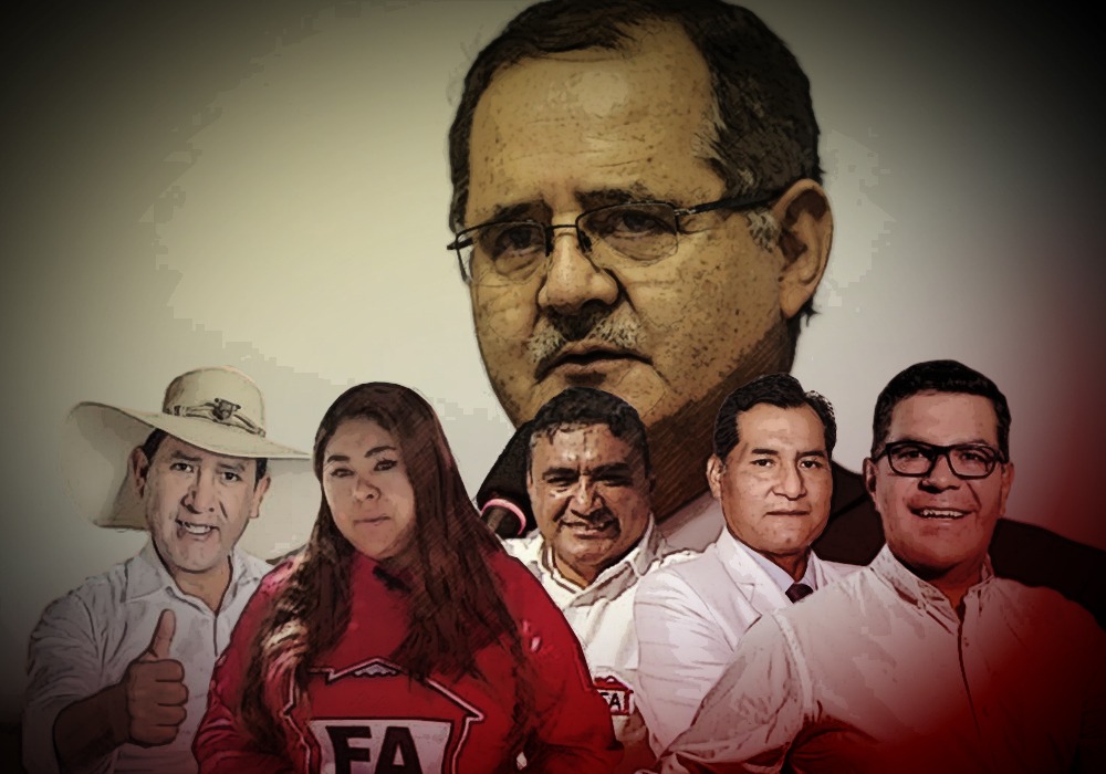 Elecciones 2022: agrupación de Marco Falconí avala la candidatura de personajes sentenciados e investigados en Arequipa