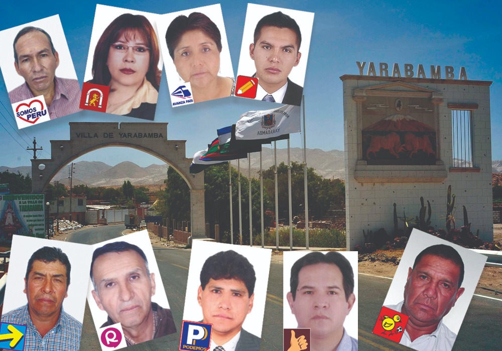 Elecciones 2022 Arequipa: candidatos a Yarabamba