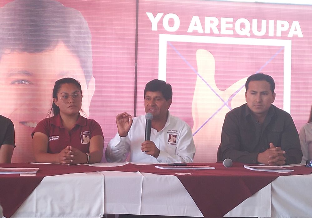 Arequipa: Rohel Sánchez evita responder a cuestionamientos y señaló que son ataques de rivales políticos