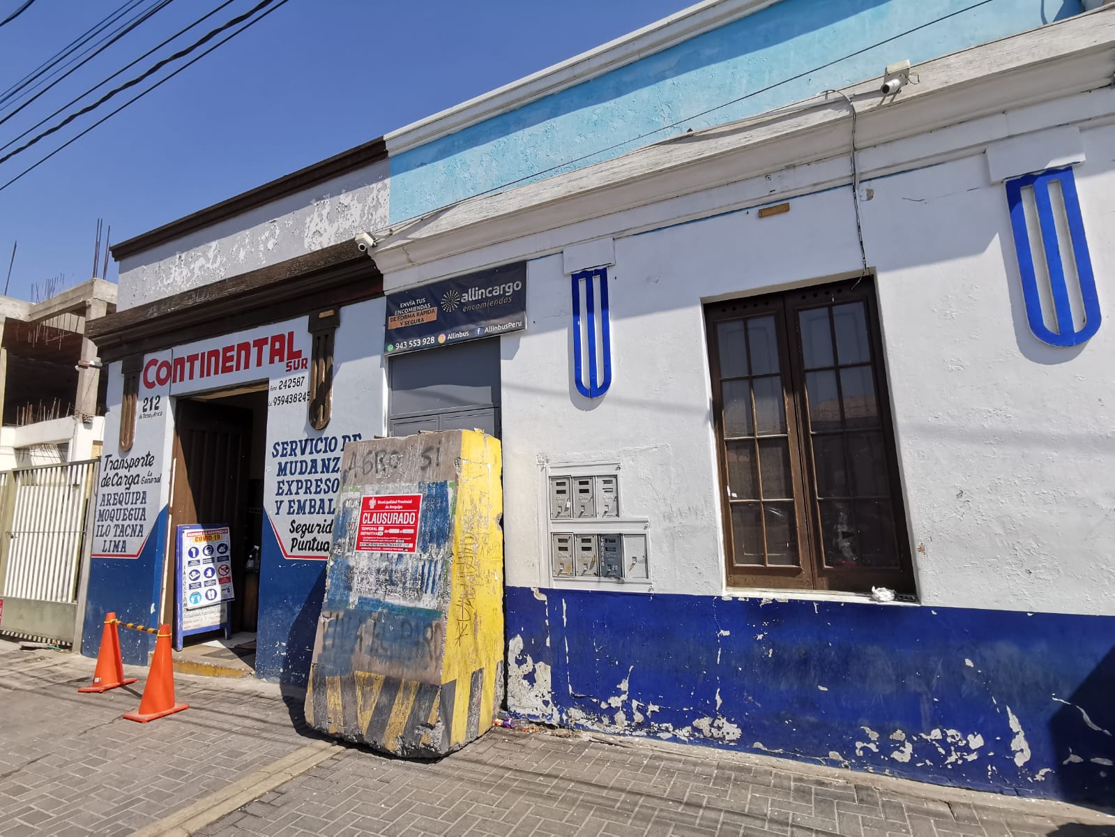 Arequipa: MPA interviene 2 prostíbulos en Av. Tacna y Arica donde encontraron 15 señoritas