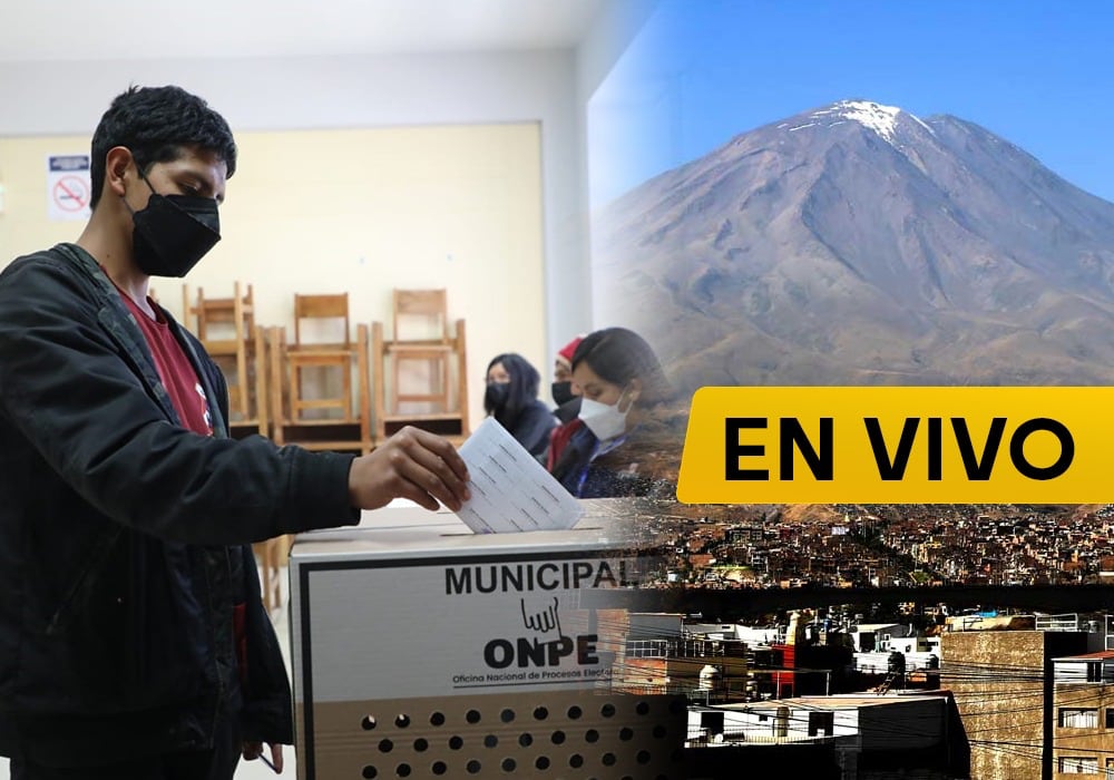 Elecciones 2022 en Arequipa EN VIVO: la ciudad blanca inicia la jornada electoral