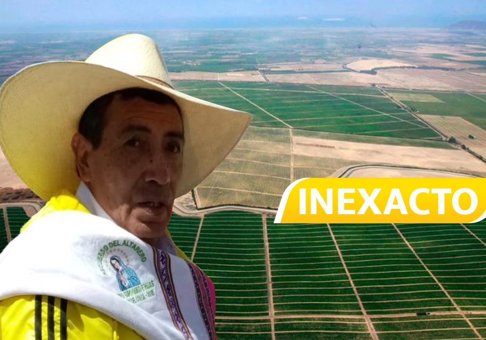 Elecciones 2022 Arequipa: es inexacta propuesta de Héctor Herrera sobre reducir módulos de 200 hectáreas en Majes – Siguas II