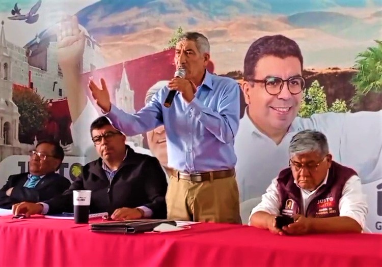 Arequipa: candidato Manuel Vera se defiende con tecnicismos tras sentencia por lavado de activos