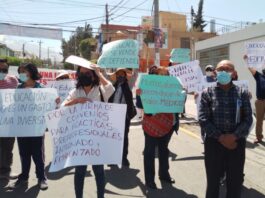 Protesta UCSM Arequipa