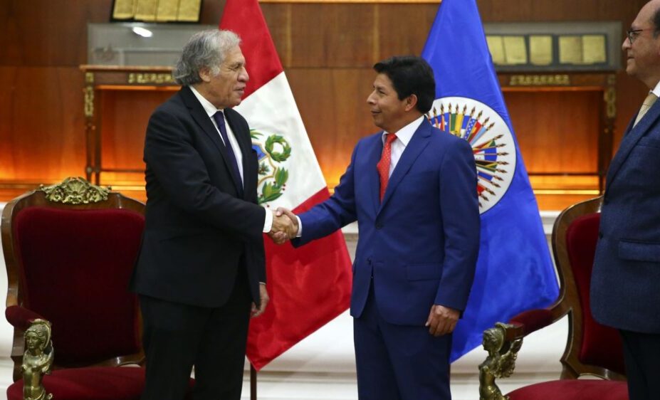 OEA convocó sesión extraordinaria para analizar situación en Perú