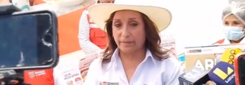 Dina Boluarte desde Arequipa instó al sobrino de Pedro Castillo que no se esconda