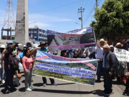 Arequipa: pobladores de Tomepampa denuncian que canal de regadío no es culminado luego de dos años