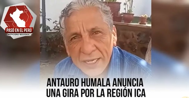 Antauro Humala anuncia una gira por la región Ica | Pasó en el Perú