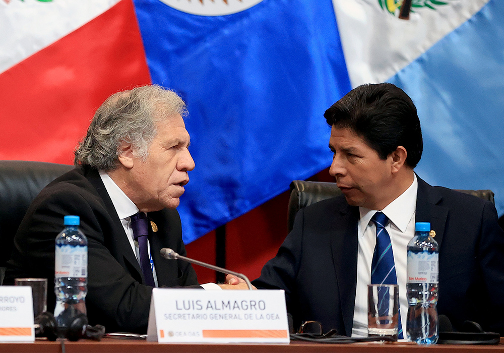 Pedro Castillo y el discurso ante la OEA que fue rechazado por grupos de extrema derecha