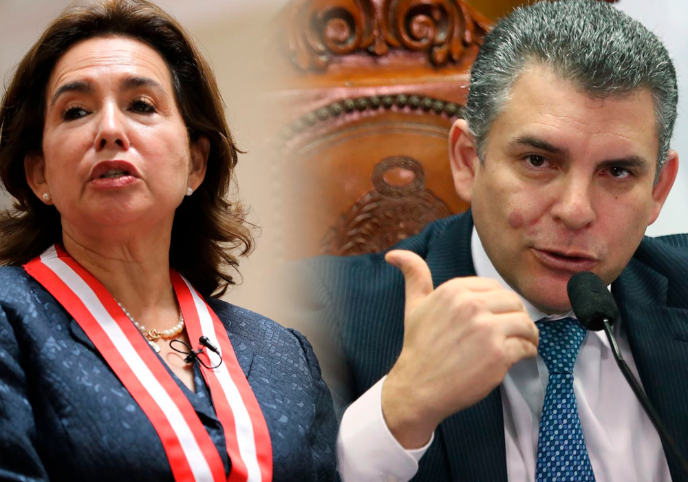 Elvia Barrios se pronuncia contra declaraciones de fiscal Rafael Vela, le pide respeto