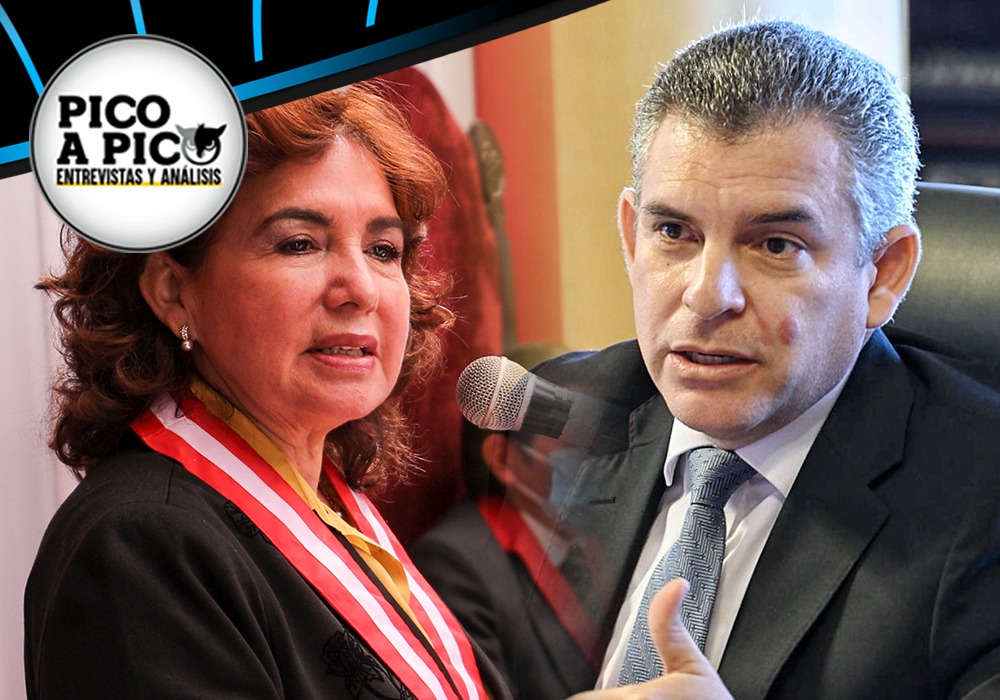¿Se despinta el fiscal Rafael Vela? | Pico a Pico con Mabel Cáceres