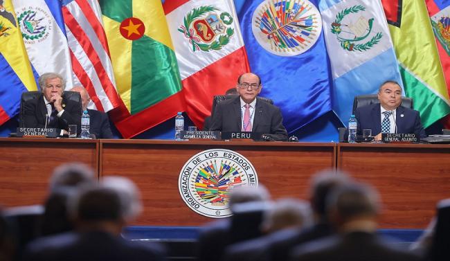 Claroscuros de la Asamblea de la OEA en Lima