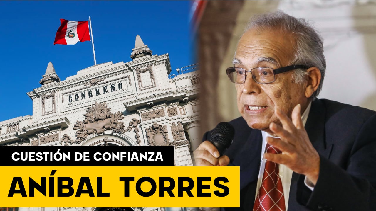 EN VIVO: Aníbal Torres plantea cuestión de confianza ante el Congreso
